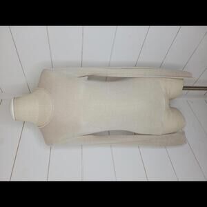 J Crew Medium cream scoop neck sweater